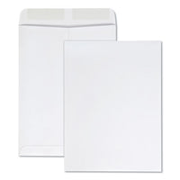 Catalog Envelope, #10 1-2, Cheese Blade Flap, Gummed Closure, 9 X 12, White, 100-box