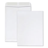 Catalog Envelope, #10 1-2, Cheese Blade Flap, Gummed Closure, 9 X 12, White, 100-box