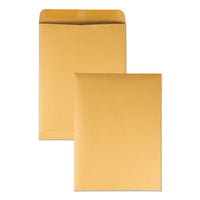 Catalog Envelope, #10 1-2, Cheese Blade Flap, Gummed Closure, 9 X 12, Brown Kraft, 250-box