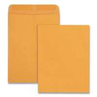 Catalog Envelope, #10 1-2, Cheese Blade Flap, Gummed Closure, 9 X 12, Brown Kraft, 100-box