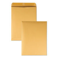 Catalog Envelope, #12 1-2, Cheese Blade Flap, Gummed Closure, 9.5 X 12.5, Brown Kraft, 250-box