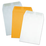 Catalog Envelope, #13 1-2, Cheese Blade Flap, Gummed Closure, 10 X 13, White, 250-box