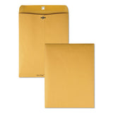 Park Ridge Kraft Clasp Envelope, #55, Cheese Blade Flap, Clasp-gummed Closure, 6 X 9, Brown Kraft, 100-box