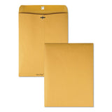 Park Ridge Kraft Clasp Envelope, #97, Cheese Blade Flap, Clasp-gummed Closure, 10 X 13, Brown Kraft, 100-box