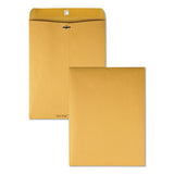 Park Ridge Kraft Clasp Envelope, #97, Cheese Blade Flap, Clasp-gummed Closure, 10 X 13, Brown Kraft, 100-box