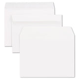 Open-side Booklet Envelope, #10 1-2, Cheese Blade Flap, Redi-strip Closure, 9 X 12, White, 100-box