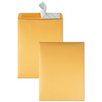 Redi-strip Catalog Envelope, #13 1-2, Cheese Blade Flap, Redi-strip Closure, 10 X 13, Brown Kraft, 100-box