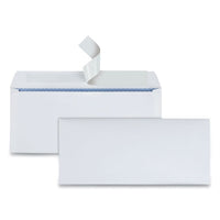 Redi-strip Security Tinted Envelope, #10 1-2, Square Flap, Redi-strip Closure, 9 X 12, White, 100-box