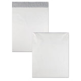 Redi-strip Poly Mailer, #6, Square Flap, Redi-strip Closure, 14 X 19, White, 100-pack