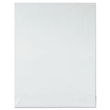 Redi-strip Poly Mailer, #4, Square Flap, Redi-strip Closure, 10 X 13, White, 100-pack