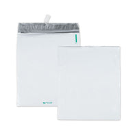 Redi-strip Poly Expansion Mailer, #4 1-2, Square Flap, Redi-strip Closure, 11 X 13, White, 100-carton