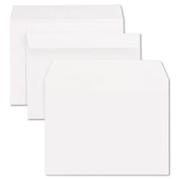 Open-side Booklet Envelope, #15, Hub Flap, Gummed Closure, 10 X 15, Brown Kraft, 100-box