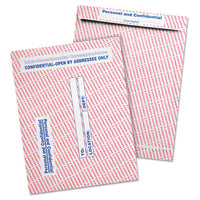 Gray-red Paper Gummed Flap Personal & Confidential Interoffice Envelope, #97, 10 X 13, Gray-red, 100-box