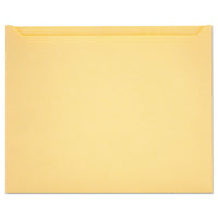 Paper File Jackets, Letter Size, Buff, 100-box