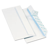Redi-strip Security Tinted Envelope, #10, Commercial Flap, Redi-strip Closure, 4.13 X 9.5, White, 1000-box