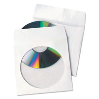 Tech-no-tear Poly-paper Cd-dvd Sleeves, 100-box