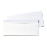 Business Envelope, #10, Commercial Flap, Gummed Closure, 4.13 X 9.5, White, 1,000-box