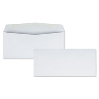 Business Envelope, #9, Commercial Flap, Gummed Closure, 3.88 X 8.88, White, 500-box