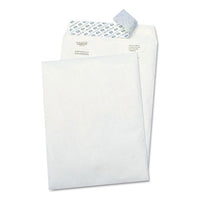 Catalog Mailers, Dupont Tyvek, #10 1-2, Cheese Blade Flap, Redi-strip Closure, 9 X 12, White, 100-box