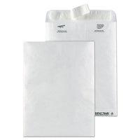Catalog Mailers, Dupont Tyvek, #10 1-2, Cheese Blade Flap, Redi-strip Closure, 9 X 12, White, 50-box