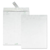 First Class Catalog Mailers, Dupont Tyvek, #15, Cheese Blade Flap, Redi-strip Closure, 10 X 15, White, 100-box