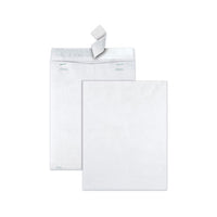 Catalog Mailers, Dupont Tyvek, #15 1-2, Cheese Blade Flap, Redi-strip Closure, 12 X 16, White, 100-box