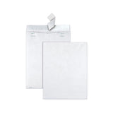 Catalog Mailers, Dupont Tyvek, #15 1-2, Cheese Blade Flap, Redi-strip Closure, 12 X 16, White, 100-box