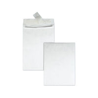 Open End Expansion Mailers, Dupont Tyvek, #13 1-2, Cheese Blade Flap, Redi-strip Closure, 10 X 13, White, 25-box