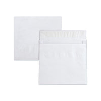 Open End Expansion Mailers, Dupont Tyvek, #13 1-2, Cheese Blade Flap, Redi-strip Closure, 10 X 13, White, 25-box