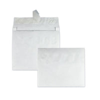 Open Side Expansion Mailers, Dupont Tyvek, #15, Cheese Blade Flap, Redi-strip Closure, 10 X 15, White, 100-carton