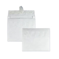 Open Side Expansion Mailers, Dupont Tyvek, #15 1-2, Commercial Flap, Redi-strip Closure, 12 X 16, White, 100-carton