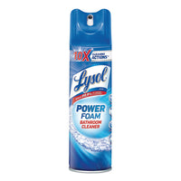 Power Foam Bathroom Cleaner, 24oz Aerosol, 12-carton