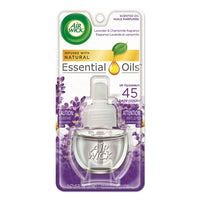 Scented Oil Refill, Lavender & Chamomile, 0.67 Oz, Purple, 8-carton