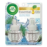 Scented Oil Refill, Fresh Waters, 0.67 Oz, 2-pack, 6 Pack-carton