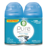 Freshmatic Ultra Automatic Spray Refill, Fresh Waters, Aerosol, 5.89 Oz, 2-pack