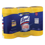 Disinfecting Wipes, 7 X 8, Lemon And Lime Blossom, 80 Wipes-canister, 3 Canisters-pack