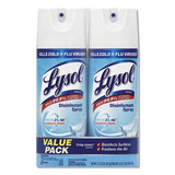 Disinfectant Spray, Crisp Linen, 19 Oz Aerosol, 2-pack, 4 Packs-carton