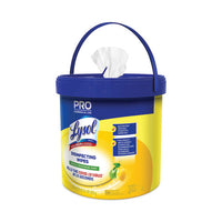 Professional Disinfecting Wipe Bucket, 6 X 8, Lemon And Lime Blossom, 800 Wipes-bucket, 2 Buckets-carton