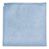 Microfiber Cleaning Cloths, 12 X 12, Blue, 24-pack