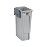 Slim Jim Recycling Station Kit, 23 Gal, Gray