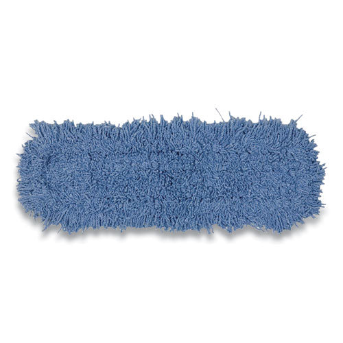 Twisted Loop Blend Dust Mop, Pic-pet Polyester, 18" X 5", Blue