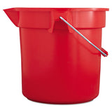 Brute Round Utility Pail, 14qt, Red