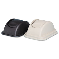 Rectangular Free-swinging Plastic Lids, Black