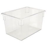 Food-tote Boxes, 21 1-2gal, 26w X 18d X 15h, Clear