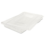Food-tote Boxes, 5gal, 26w X 18d X 3 1-2h, Clear