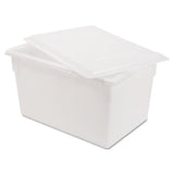 Food-tote Boxes, 21.5gal, 26w X 18d X 15h, White