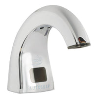 One Shot Soap Dispenser - Touch Free, Liquid, 9.75 X 13.75 X 2.88, Polished Chrome, 4-carton
