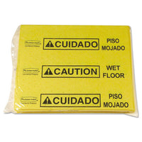 Over-the-spill Pad Tablet W-25 Pads, Yellow-black,14 X 16 1-2
