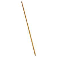 Wood Threaded-tip Broom-sweep Handle, 60", Natural