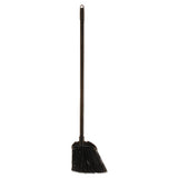 Lobby Pro Broom, Poly Bristles, 35", With Metal Handle, Black